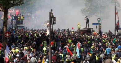 مسيرات عمالية في باريس.. وعشرات الموقوفين