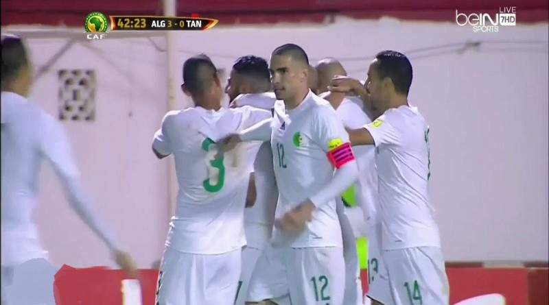 أهداف الجزائر وتنزانيا كأس الأمم الأفريقية