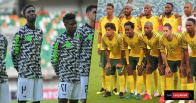 نيجيريا وجنوب إفريقيا كأس الأمم الأفريقية