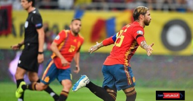 راموس يحطم الرقم القياسي لأكبر عدد من المباريات مع المنتخب الإسباني
