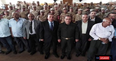 شعلان والحسينى يفتتحان فصول محو أميه للمجندين بالشرقيه