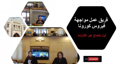 أول اجتماع عبر الإنترنت مع مجتمع الجامعة الأمريكية بالقاهرة