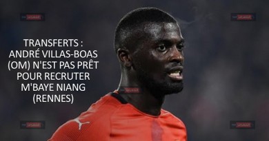 Transferts : André Villas-Boas (OM) n'est pas prêt pour recruter  M'Baye Niang (Rennes)