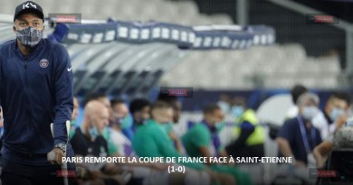 Paris remporte la Coupe de France face à Saint-Etienne 1-0