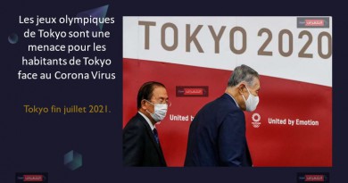 Les jeux olympiques de Tokyo sont une menace pour les habitants de Tokyo face au Corona Virus