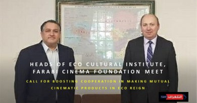 Heads of ECO Cultural Institute, Farabi Cinema Foundation meet