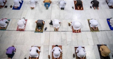المسجد الحرام يستقبل المصلين بعد 7 أشهر(فيديو)