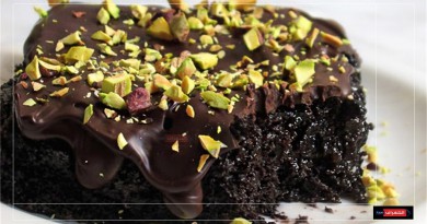 ORANGE CARAMEL VEGAN CHOCOLATE SNACK CAKE