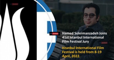 Hamed Soleimanzadeh Joins 41st Istanbul International Film Festival Jury