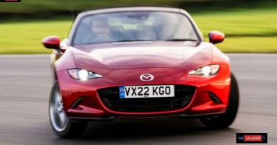 The MX-5 completed a 1,000-mile drive across the UK and raced at four tracks.
