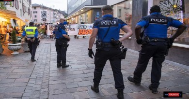 التحقيق مع ضابط شرطة سويسري سابق بسبب صورة مسيئة