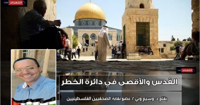 وسيم وني يكتب: القدس والأقصى في دائرة الخطر