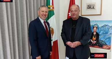 سماوي يلتقي السفير المكسيكي لدى الأردن