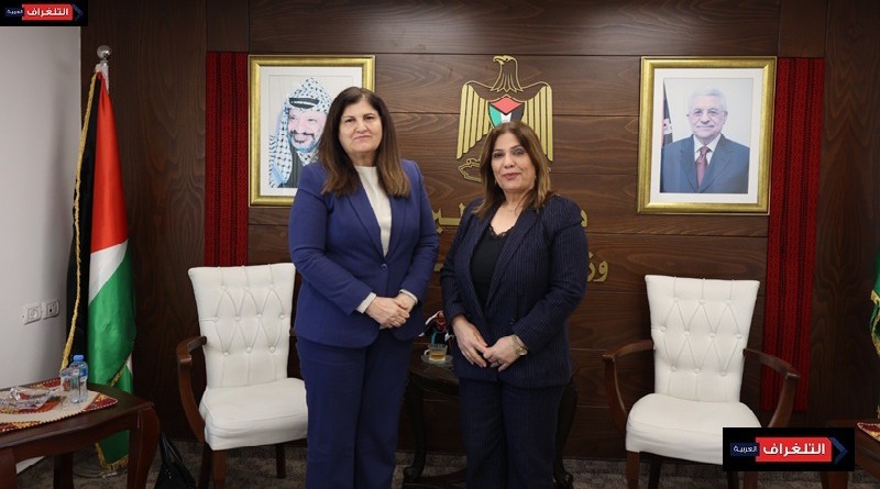 الخليلي وشاهين تبحثان تعزيز تنفيذ أجندة المرأة والأمن والسلام