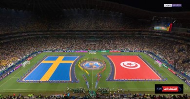 منتخب السويد يفتتح مشواره بالفوز على منتخب تونس