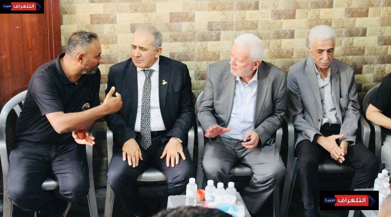 بتوجيهات من الرئيس: السفير الأسعد يعزي عائلة الشهيد علاء الدين النابلسي في مخيم البص جنوب لبنان